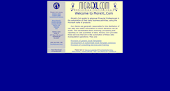 Desktop Screenshot of morexl.com