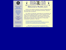 Tablet Screenshot of morexl.com
